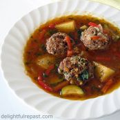 Albondigas Soup - Sopa de Albondigas