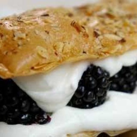 Blackberry Millefeuille