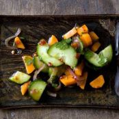 CHIPOTLE SPIKED CARROT & CUCUMBER SALAD