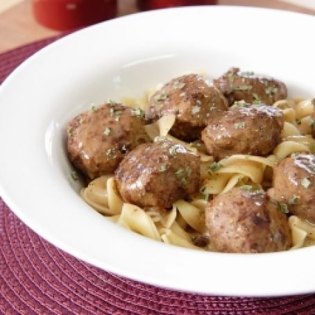 Mahogany Meatballs
