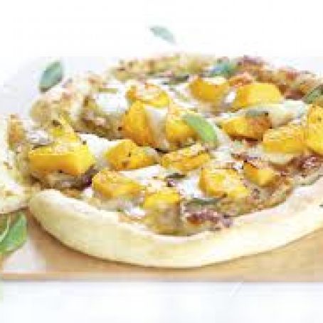 Butternut Squash, Parmesan, and Sage Pizzas