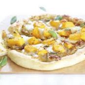 Butternut Squash, Parmesan, and Sage Pizzas