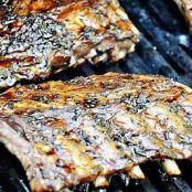 Sticky Balsamic Ribs