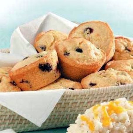 Blueberry Corn Muffins