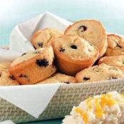 Blueberry Corn Muffins