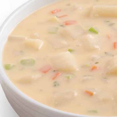 Creamy potato soup