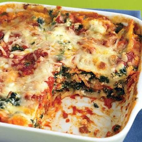 Spinach and Proscuitto Lasagna