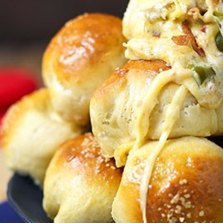 Jalapeño Popper Cheesy Pretzel Bombs