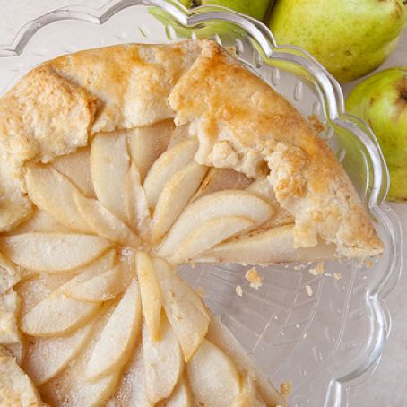 Honey Pear Gallette