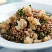 BARLEY RISOTTO w/CAULIFLOWER & RED WINE