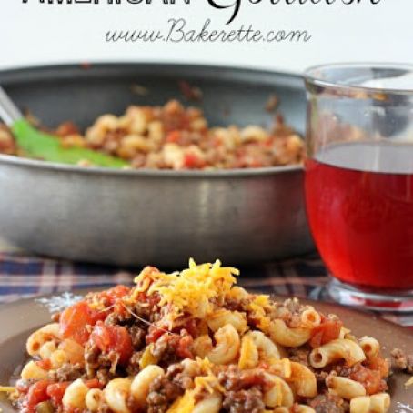 Macaroni Beef Tomato American Goulash
