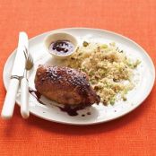 Pomegranate Glazed Chicken