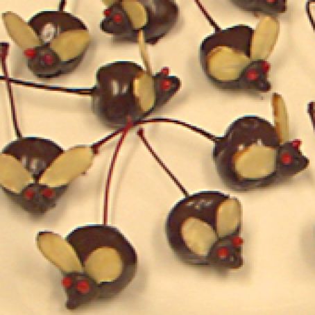 Chocolate Covered Cherry Mice
