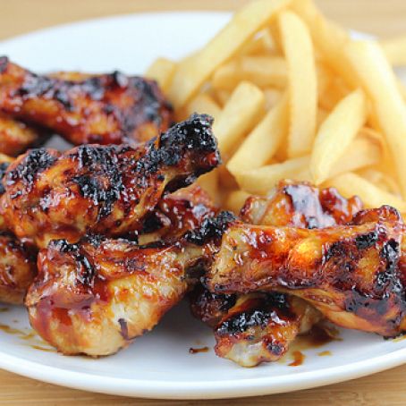 Honey BBQ Chicken Wings