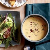 Beer-and-Cheddar Soup