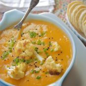 Sweet Potato Cauliflower Soup