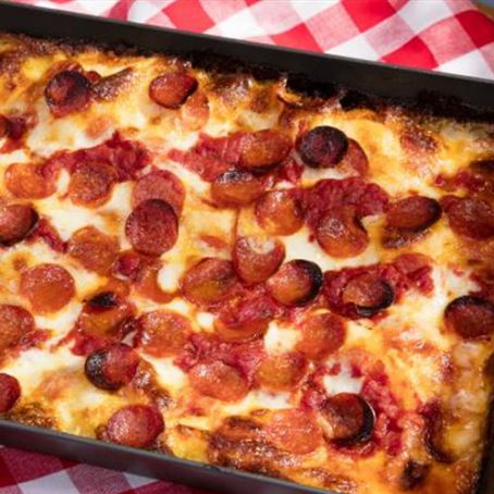 Detroit-style Pepperoni Pizza
