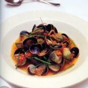 Cockles in Habanero-Chive Broth