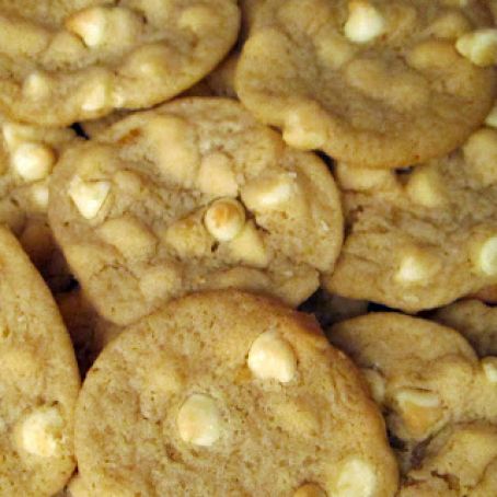 Almond White Chocolate Chunk  Cookies