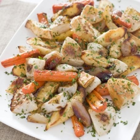 Perfect Roasted Root Vegetables