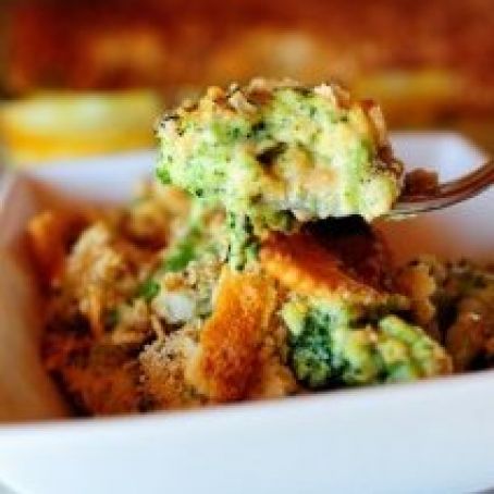 Broccoli Cheese & Cracker Casserole