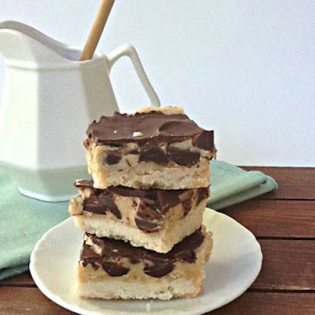 Chocolate Chip Cookie Dough Bars