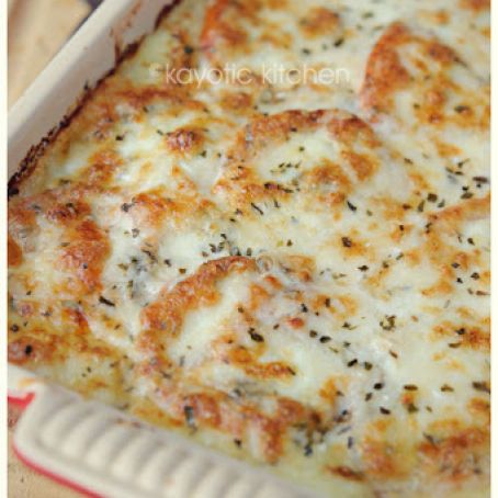 Mozzerella & Potato Pie