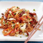 5-Vegetable Fried Rice with 5-Spice Pork