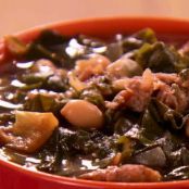 Sausage, White Bean, and Swiss Chard Soup