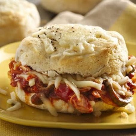 Southwest Chicken Biscuit Sandwiches