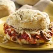 Southwest Chicken Biscuit Sandwiches