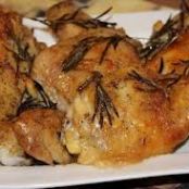 Garlic Chicken with Rosemary