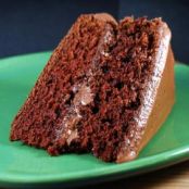 Applesauce Chocolate Layer Cake