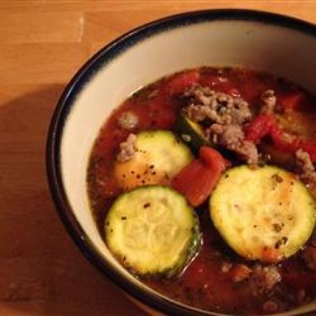 Slow Cooker Zucchini Soup