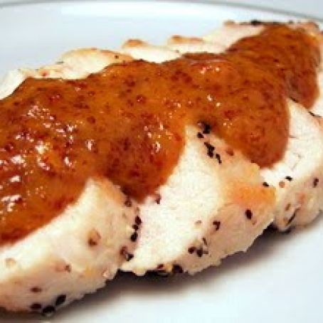 Chicken Breasts with Creole Mustard Orange Sauce