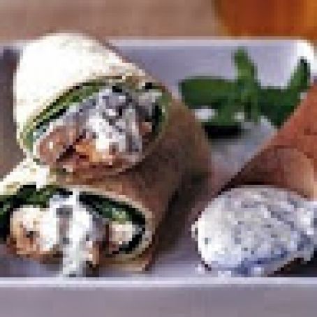 Tandoori Chicken Roll-ups