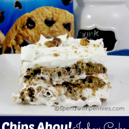 No Bake Chips Ahoy! Icebox Cake