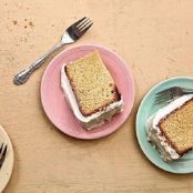 Hot Milk Cake with Vanilla Buttercream