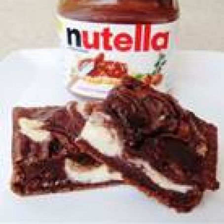 Nuetella Cheesecake Brownies