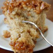 Banana Fosters Crumb Cake