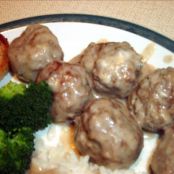 Meatballs and Gravy