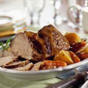 Mushroom-Sauced Pot Roast