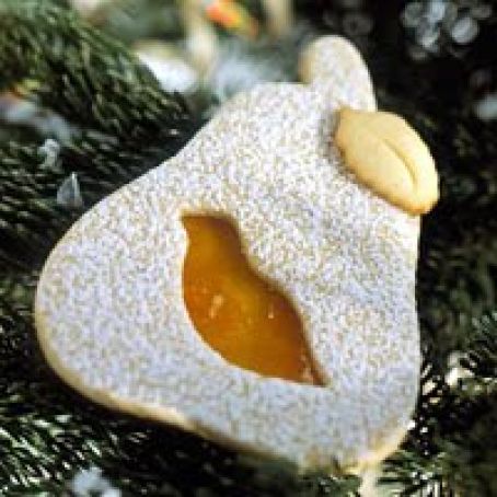 Partridge-in-a-Pear-Tree Cookies