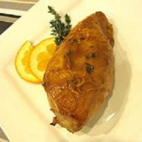 Orange Maple Glazed Chicken with Thyme