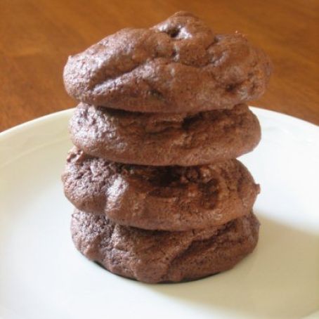 Double Chocolate and Mint Cookies