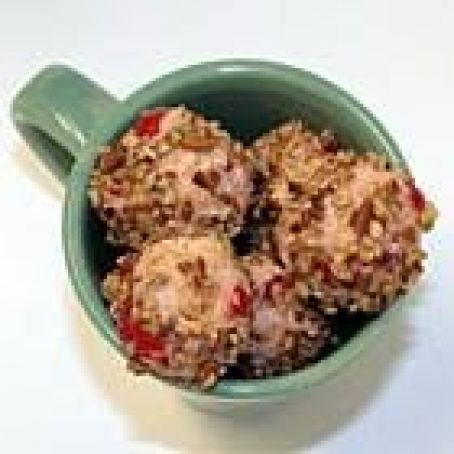 No Bake Cherry Cookies