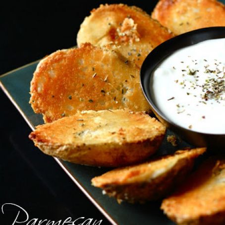 Parmesan Baked Potato Halves