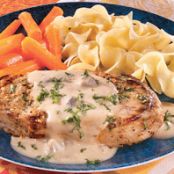 Creamy Mustard Pork Chops