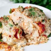 LASAGNA STUFFED CHICKEN BREASTS