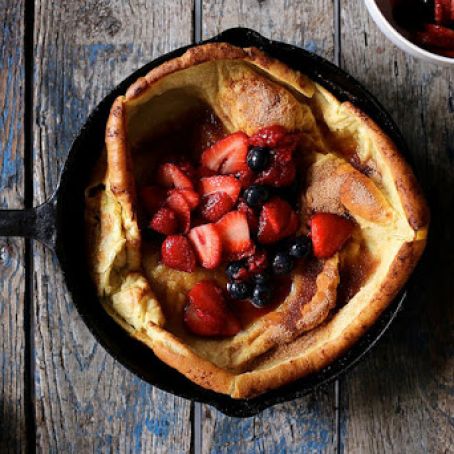 Triple Berry Dutch Baby